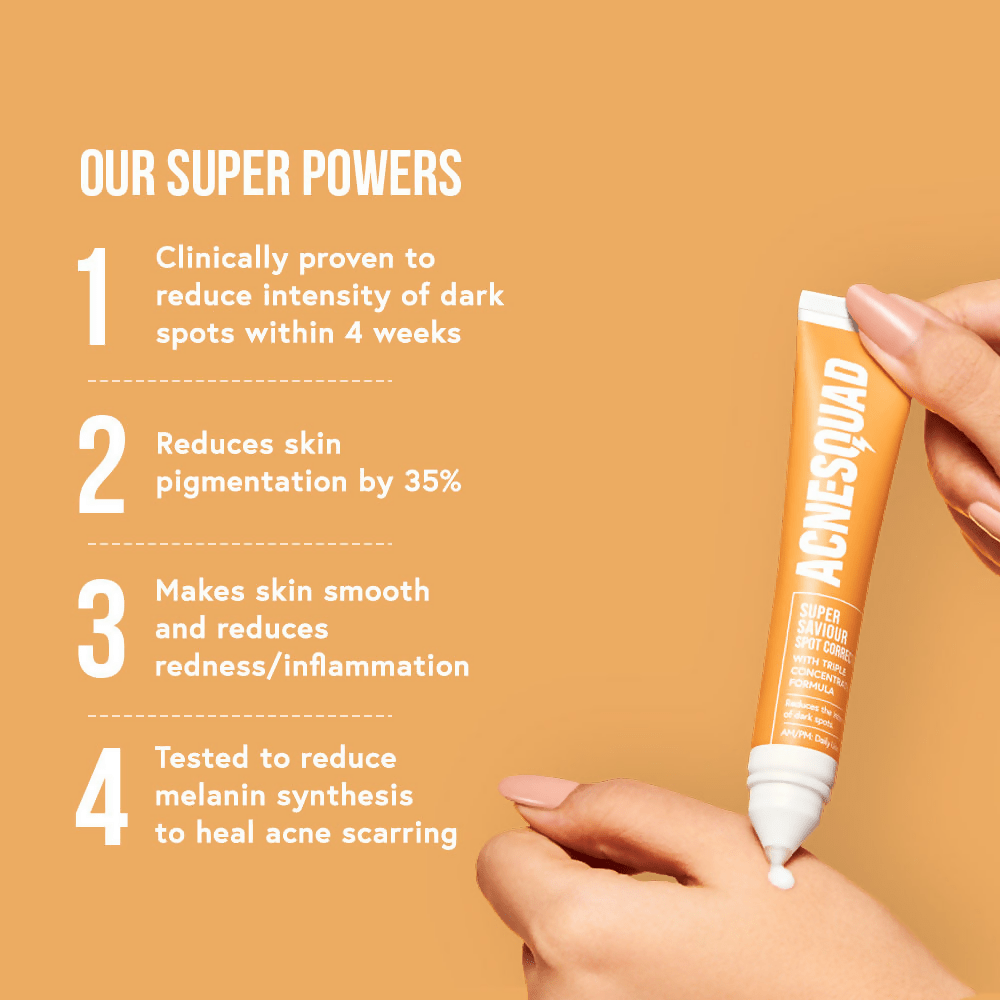 Acne Squad Spot Corrector For Acne Scars With Triple Concentrate Formula