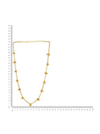 Brass Antique Polish Necklace - Ruby Raang