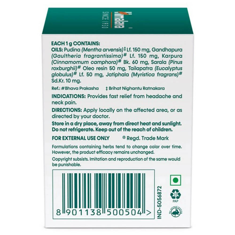 Himalaya Herbals Rumalaya Pain Balm - Distacart