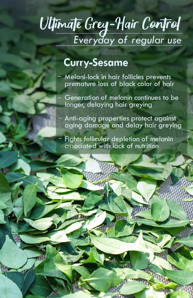Nat Habit Curry Sesame Winter Hair Oil
