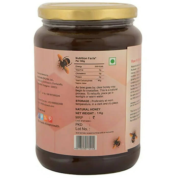 Nutriwish 100% Pure Organic Honey Wild Fores - Distacart