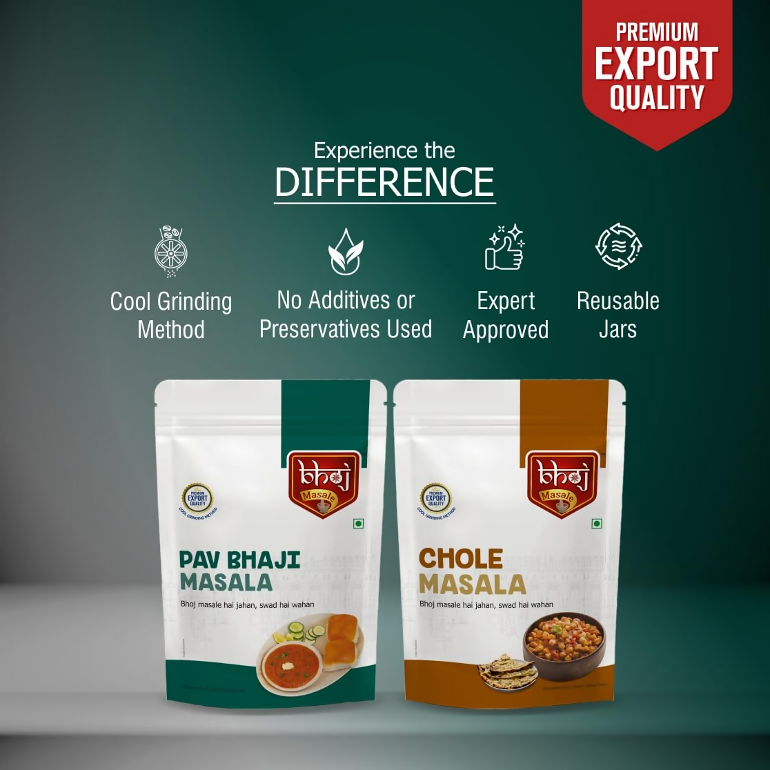 Bhoj Masale Pav Bhaji And Chole Masala Powder - Distacart