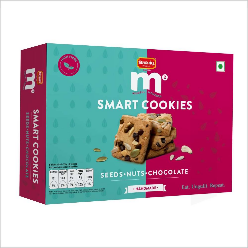 Chitale Bandhu Smart Cookies Seeds-Nuts-Chocolate - Distacart