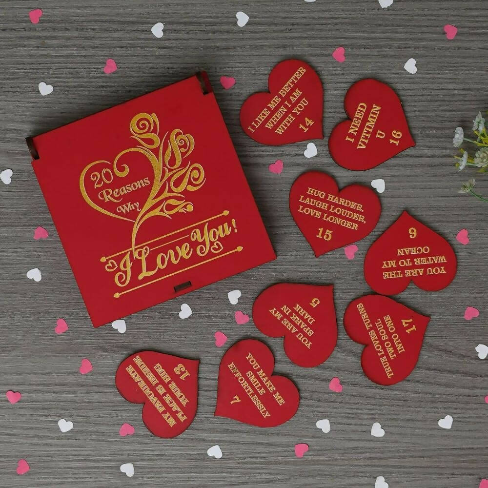 Webelkart Premium I Love You Greetings Cards