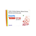 Fourts Herbo Vit 33 Tablets - Distacart