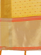 Shree Shyam Fashion Florance Yellow Organza Saree