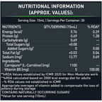 MuscleBlaze Liquid L Carnitine Lime