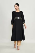 Joban Fashion Black Rayon Tunic