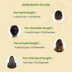 Indus Valley Damage-Free Gel Hair Color-Black - Distacart