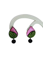 Terracotta Water Drop Ear Studs