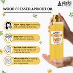 Rishi Natural Apricot Oil Wood Pressed 100% Pure