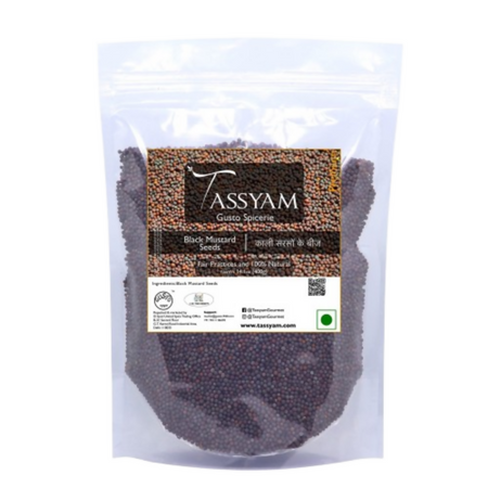 Tassyam Organics Black Mustard Seeds - Kali Sarso