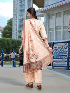 Joban Fashion Off White Position Digital Print With Position Foil Kurta Set - Distacart