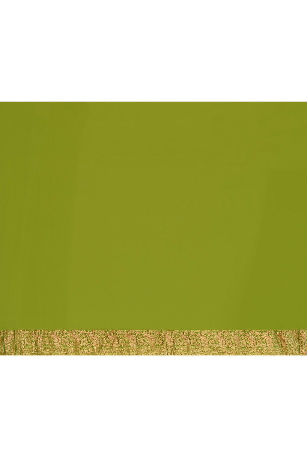 Joban Fashion Purple Crepe Chiffon Pure Handloom Banarasi Silk Saree