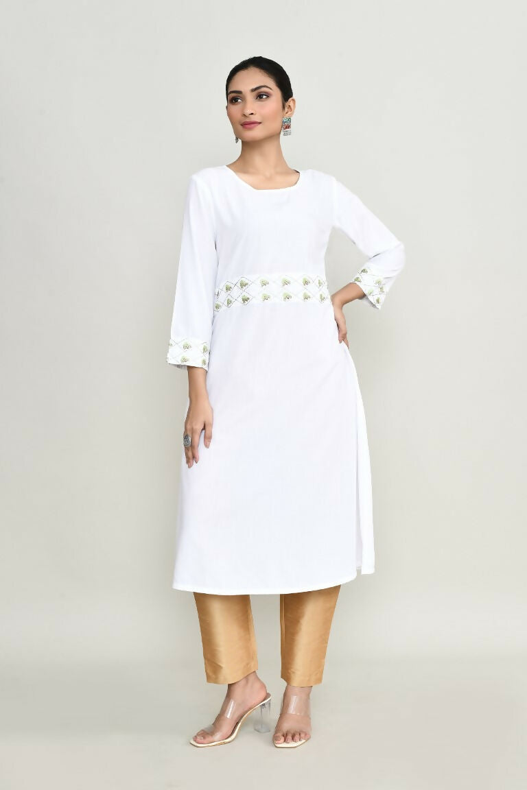 Joban Fashion Black Rayon Kurta Set