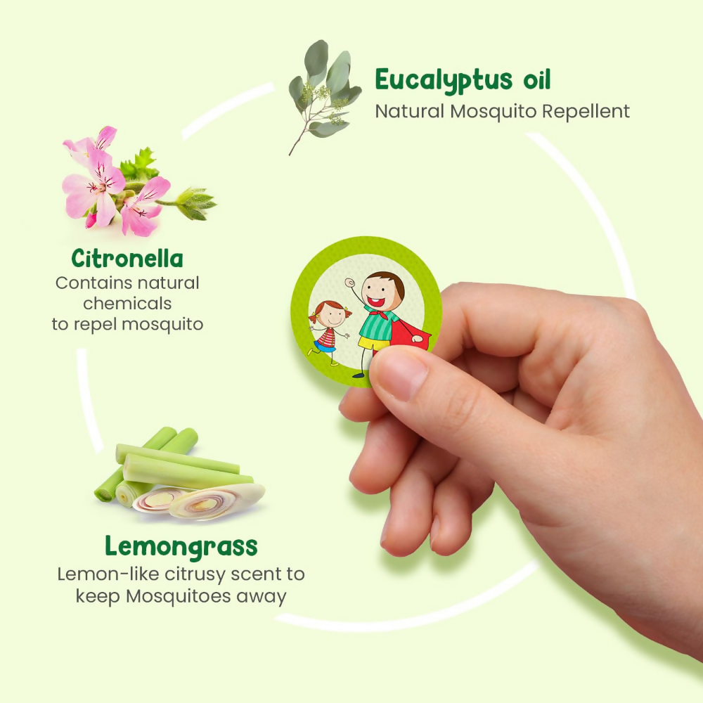 Mother Sparsh Baby Mosquito Repellent Patches Waterproof