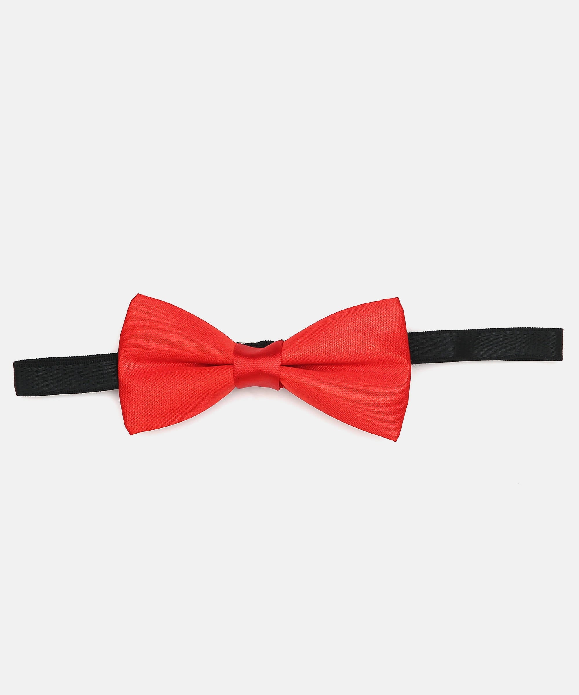 Manet Boys Solid Single Layer Bow - Red