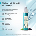 Pilgrim 3% Redensyl, 4% Anagain & 5% Capilia Stem Cell Complex Advanced Hair Growth Serum Roll-On - Distacart