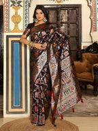 Shree Shyam Fashion Red Silk Saree - Distacart