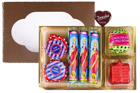 Deesha Foods Sugar Free Mini Crackers Chocolates