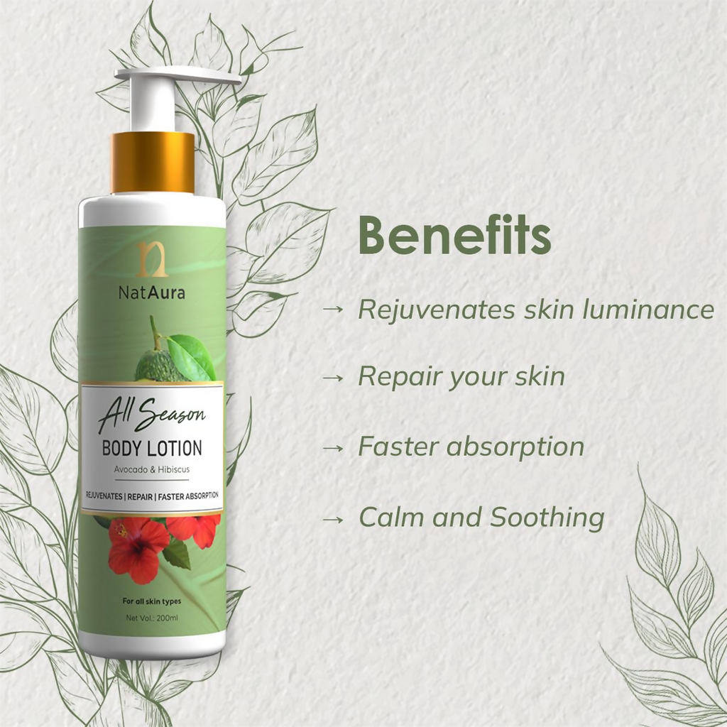 NatAura Niacinamide Body Serum Lotion