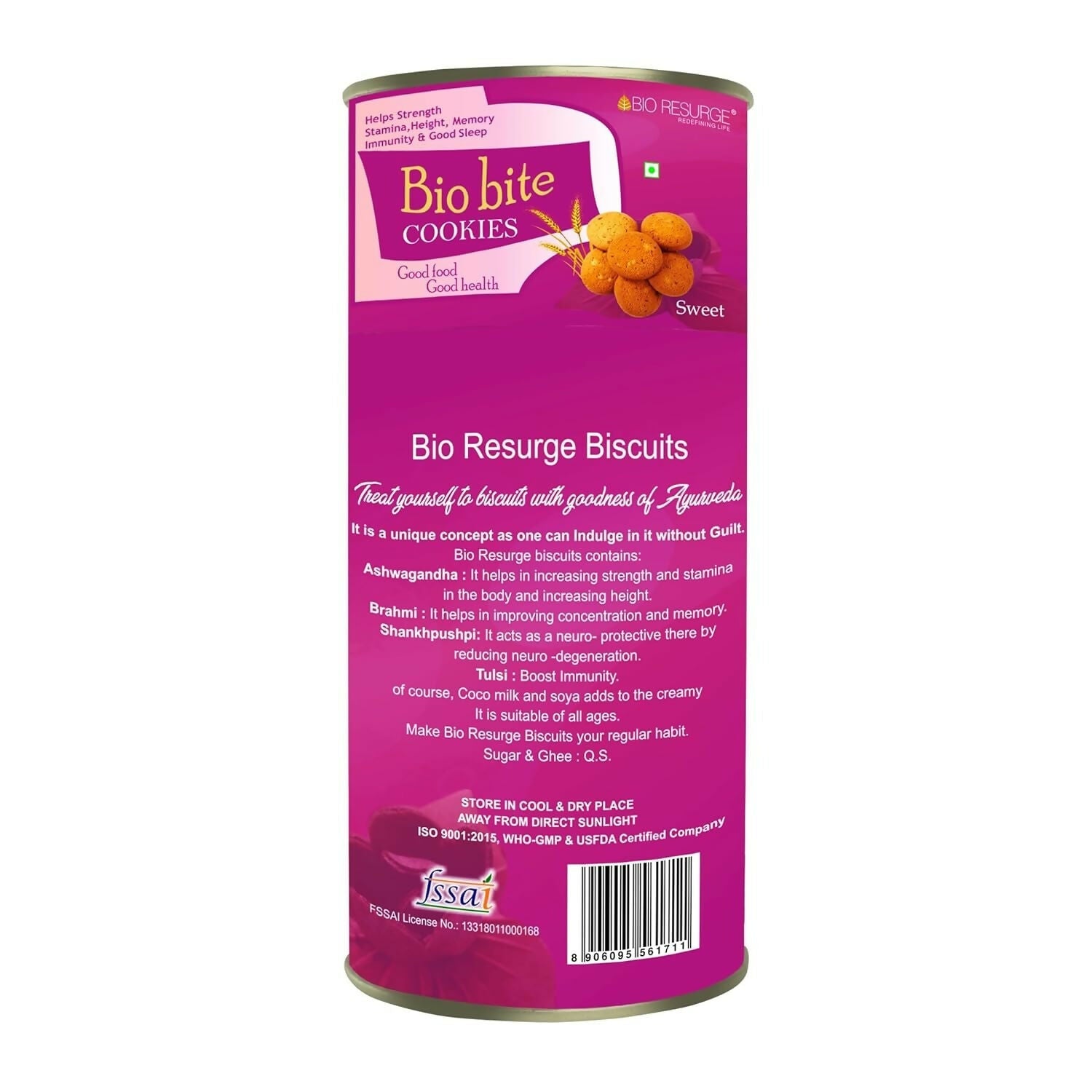 Bio Resurge Healthy Biscuits Meeting your Nutritional Requirements - Distacart
