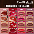 Maybelline New York Super Stay Vinyl Ink Liquid Lipstick, Instant Shine Lasts Up To 16H - Pomodoro Sauce