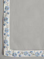 Juniper Women's White Chinnon Solid Embroidered Kurta Set - Distacart