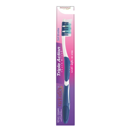 Patanjali Triple Action Tooth Brush