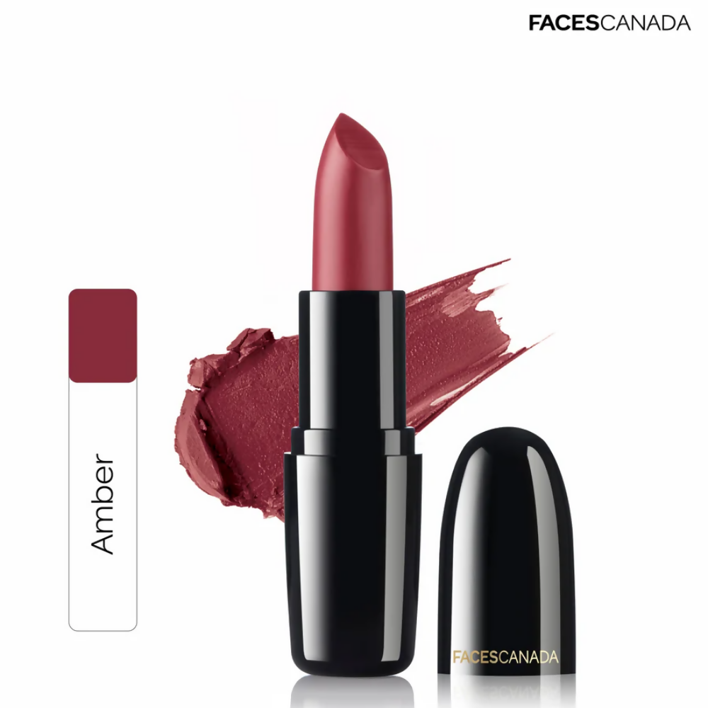 Faces Canada Creme Finish Lipstick - Amber 14 - Distacart