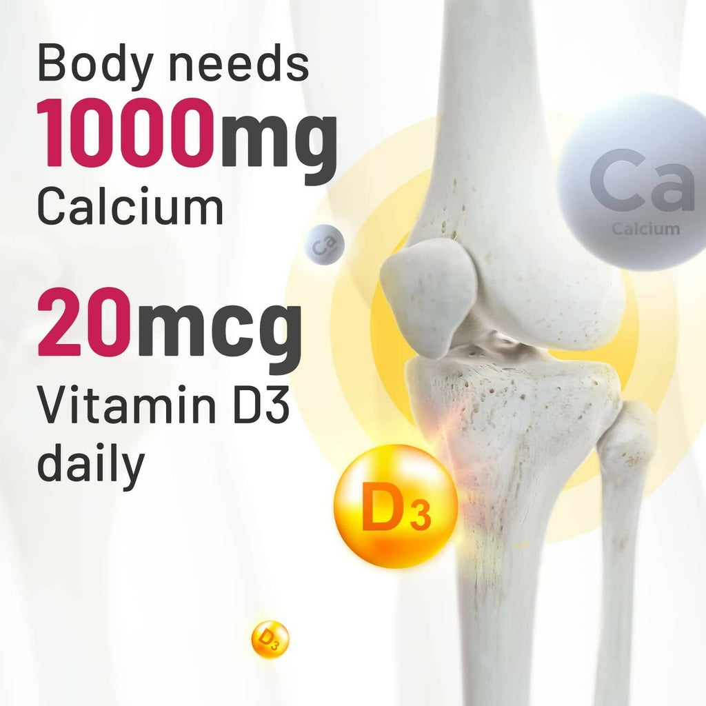 Gynoveda Calcium & Vitamin D3 Tablets - Distacart