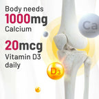 Gynoveda Calcium & Vitamin D3 Tablets - Distacart