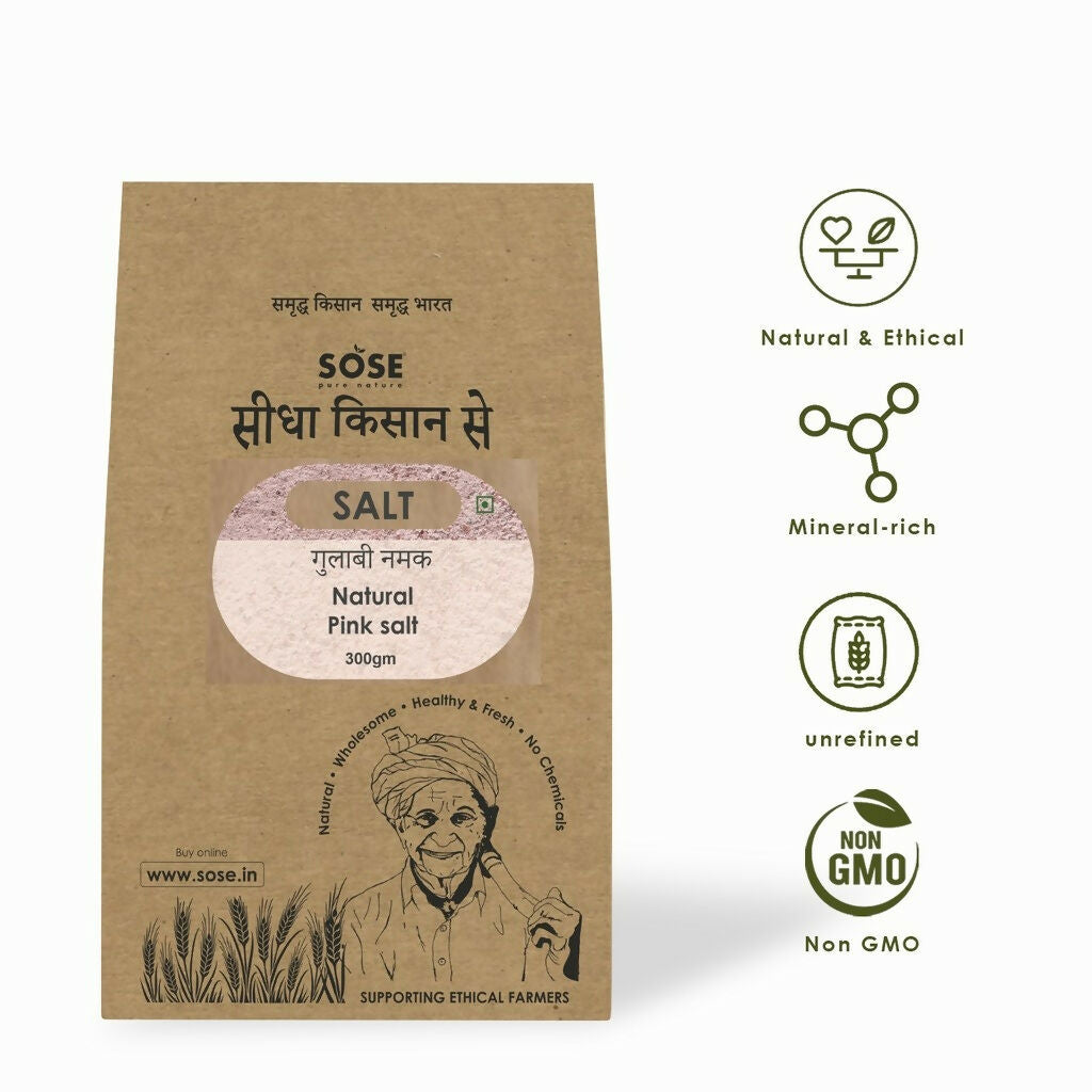 Gir Sidha Kisan Se Natural Himalayan Pink Salt