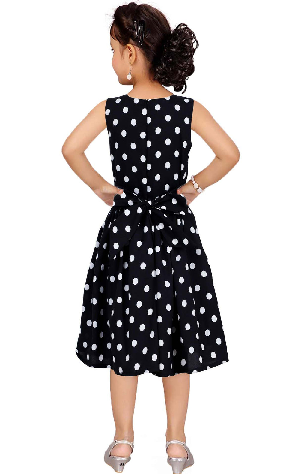 Asmaani Kids Party Wear Stylish Dresses, Perfect for Parties, Functions & Vacations - Black