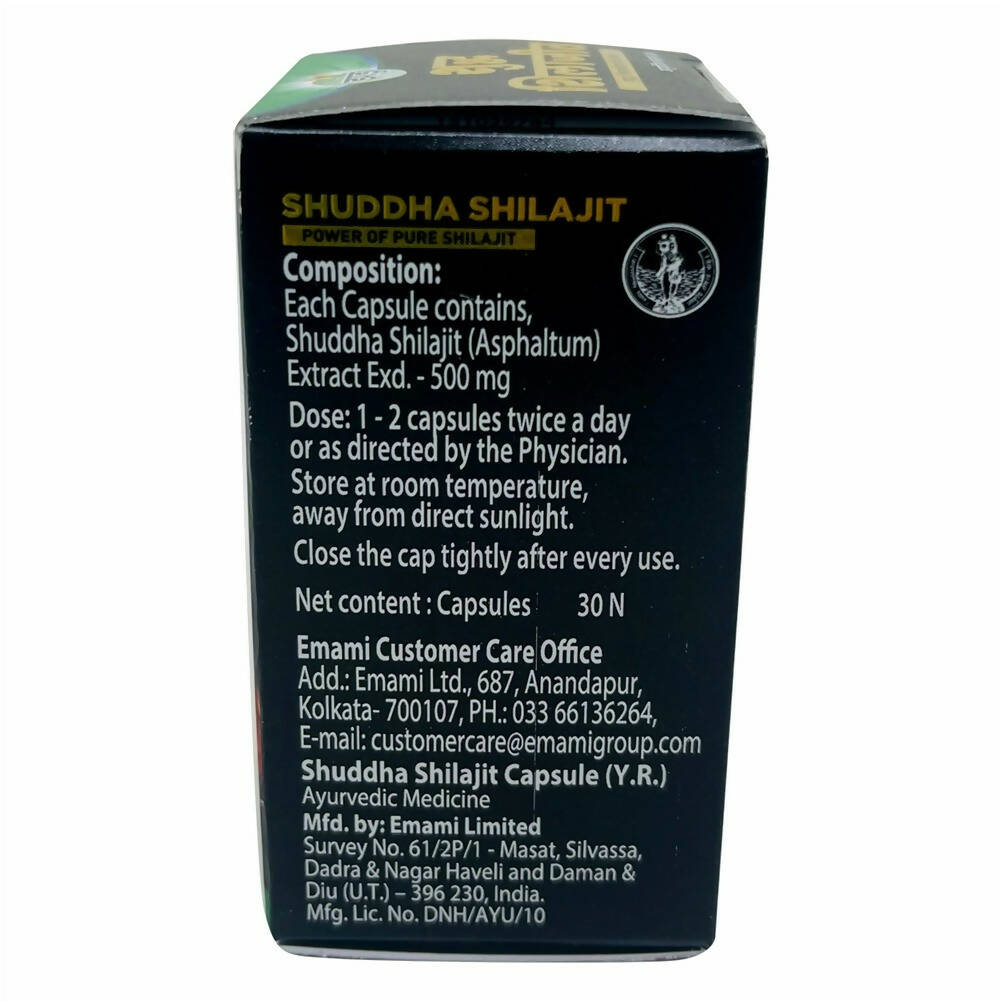 Zandu Shuddha SJ Capsules - Distacart