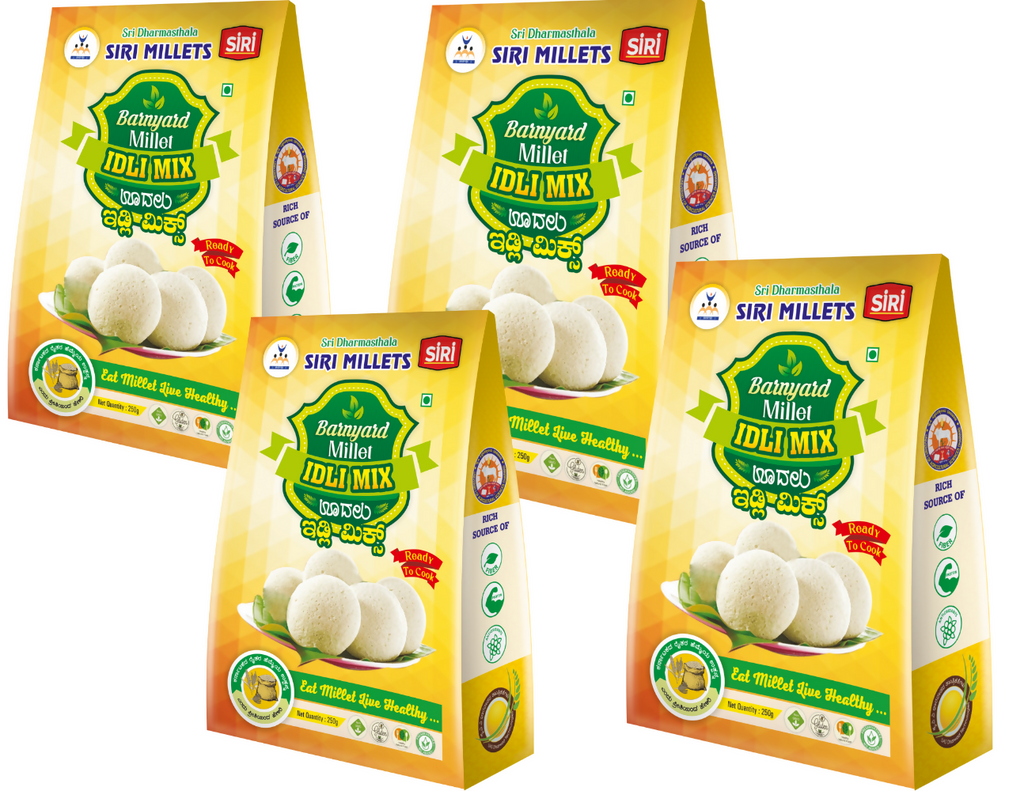 Siri Millets Barnyard Millet Idli Mix