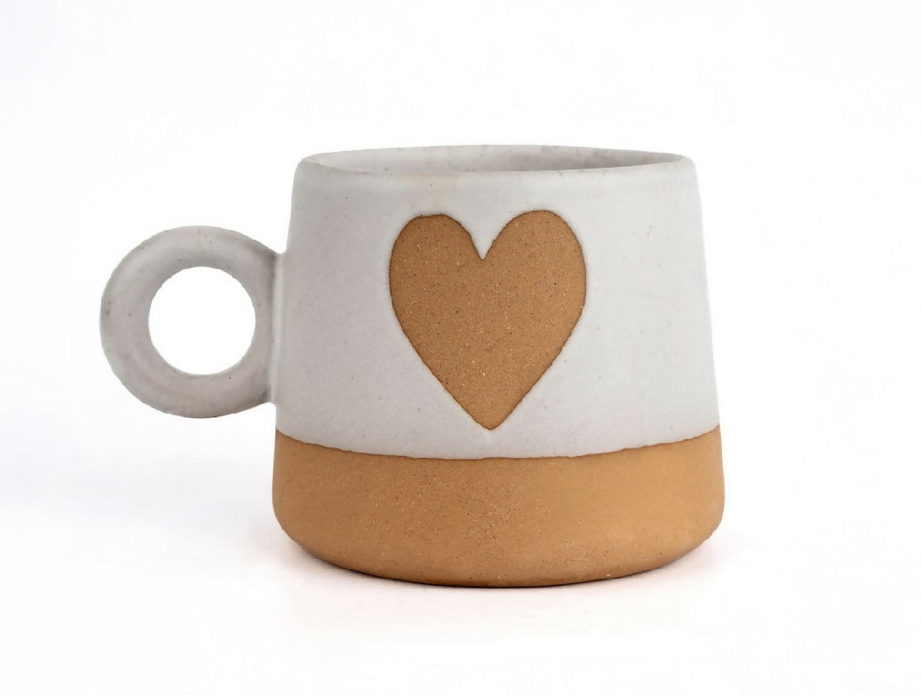 Simply Soho Golden Heart Mug