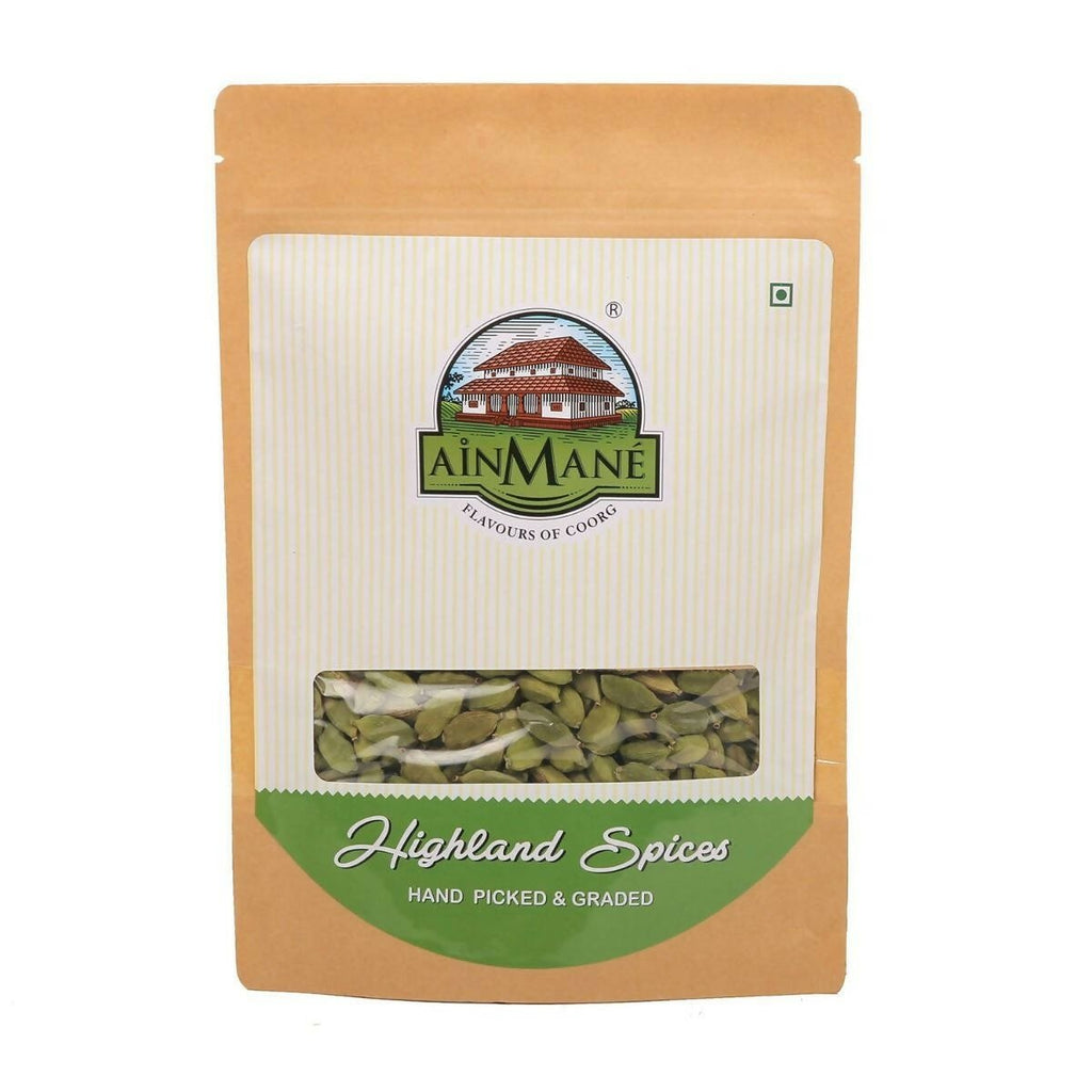 Ainmane Fine Quality Whole Cardamom 8mm - Distacart
