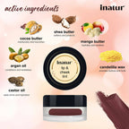 Inatur Lip and Cheek Tint Mocha - Distacart
