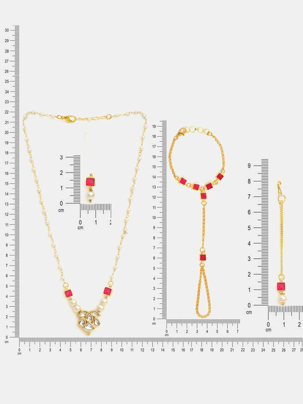 Ruby Raang Dua 4-Piece Jewelry Set - Distacart