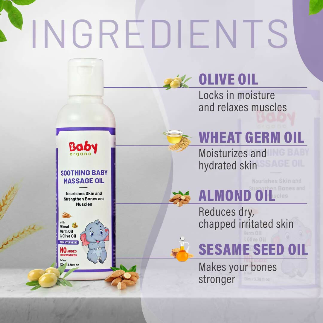 Babyorgano Soothing Baby Massage Oil