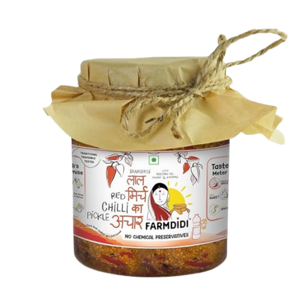 FarmDidi Stuffed Red Chilli Pickle