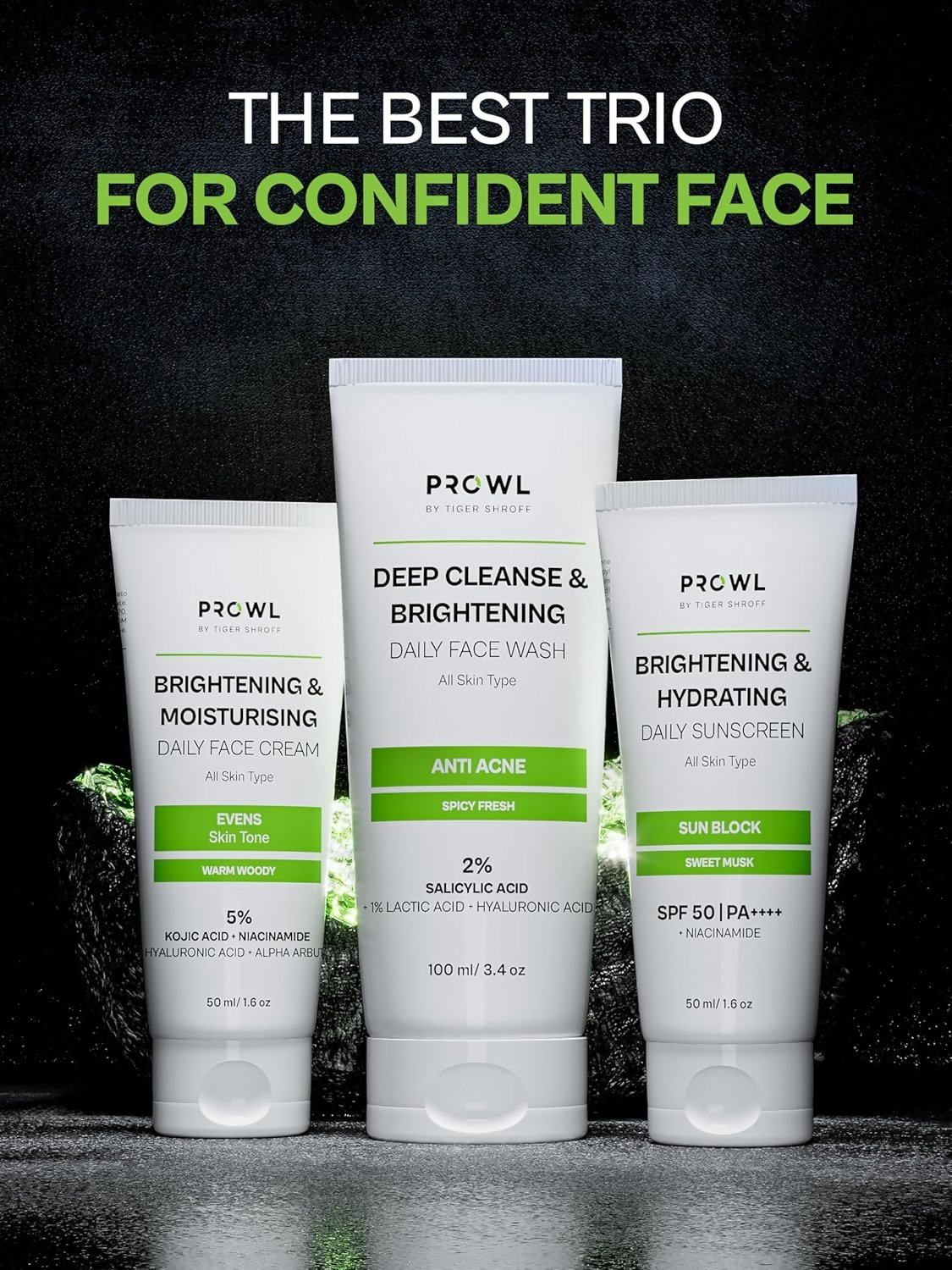 Prowl By Tiger Shroff Unique Skincare Gift Kit