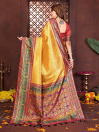 Anaita Banarasi Tissue Silk Saree - Distacart