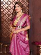Anaita Banarasi Tissue Silk Saree - Distacart