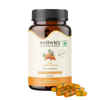 Wellwith Sea Buckthorn Berry Oil Vegan Omega 7 500mg, Softgels Capsules