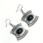 Mominos Fashion Johar Kamal Oxidised Silver-Plated Stone Work Long Necklace Handicraft - Distacart