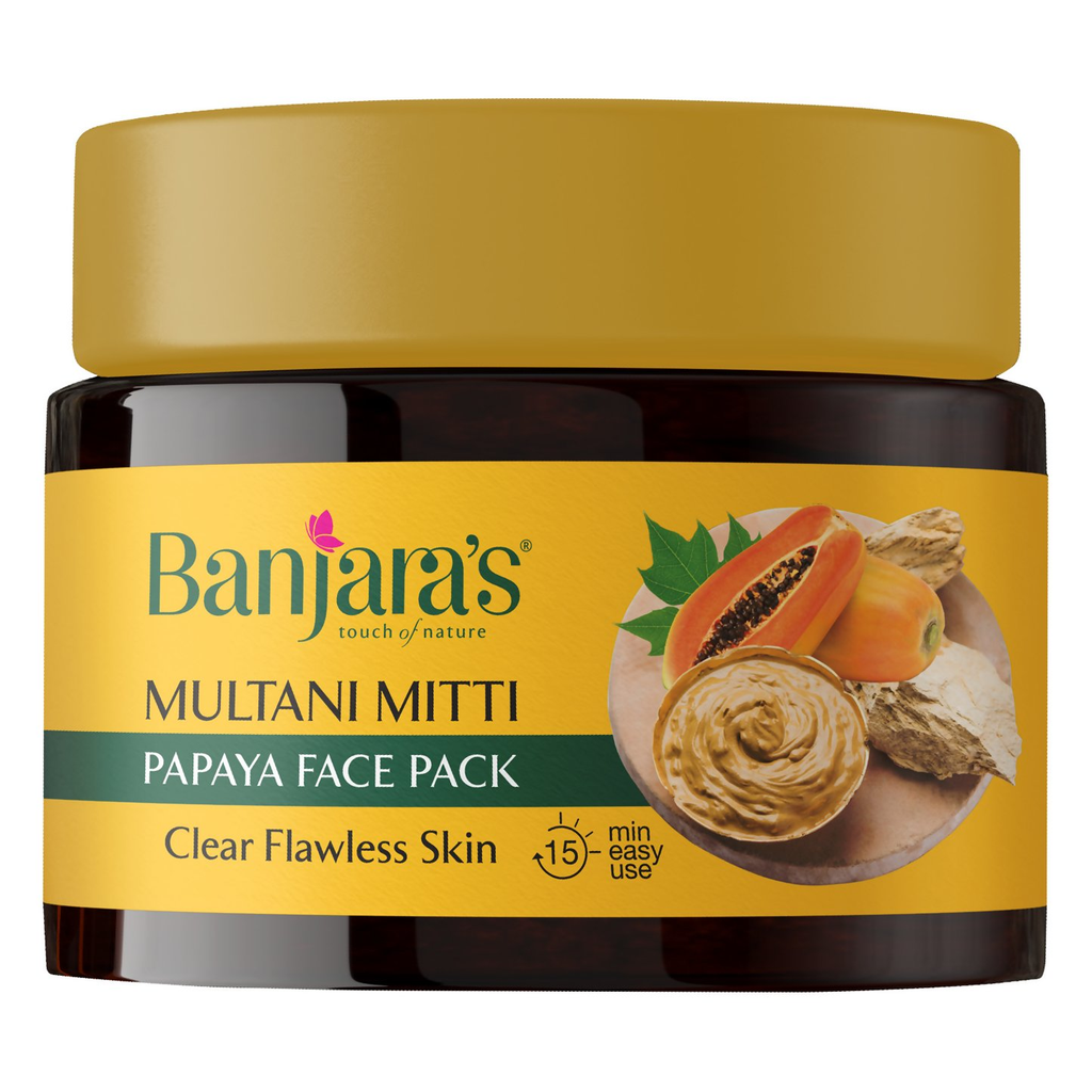 Banjara's Multani Mitti Papaya Face Pack