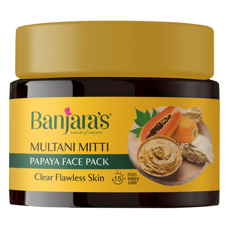 Banjara's Multani Mitti Papaya Face Pack
