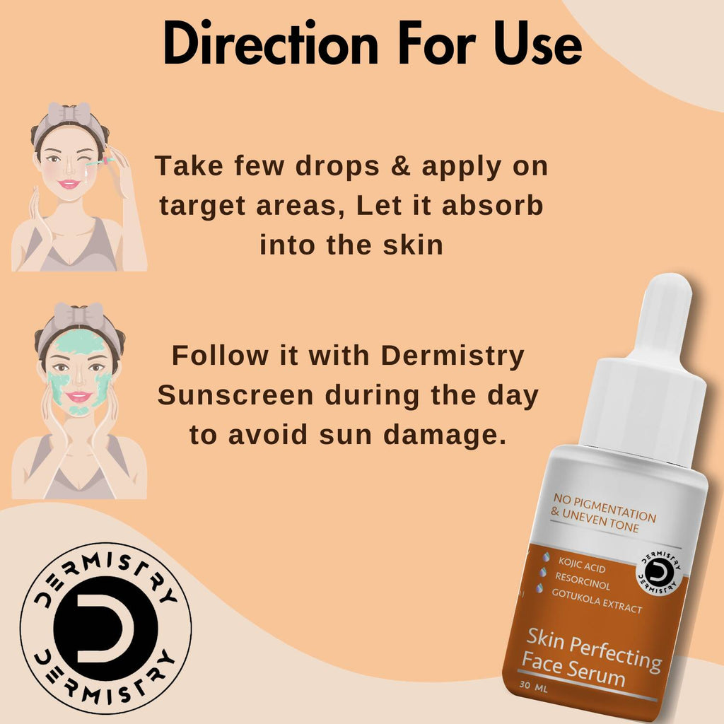Dermistry Skin Perfecting Face Mask & Skin Perfecting Face Serum